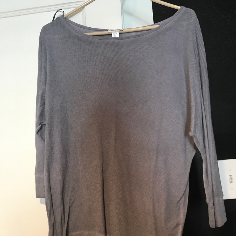 Gray long sleeve